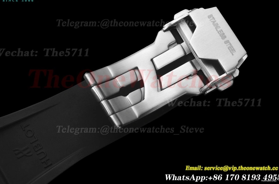 Cer HUB1280A Dial RU Square Skeleton 42mm SS Bang Blue BBF Unico 1230